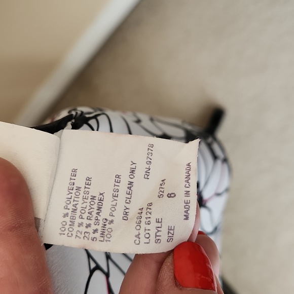 SC COLLECTION Made in Canada 3/4 Length Black Spring Trench Coat - Picture 10 of 12